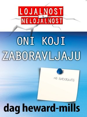 cover image of Oni Koji Zaboravljaju